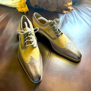 Michele Olivieri Leather & Suede Lace-Up